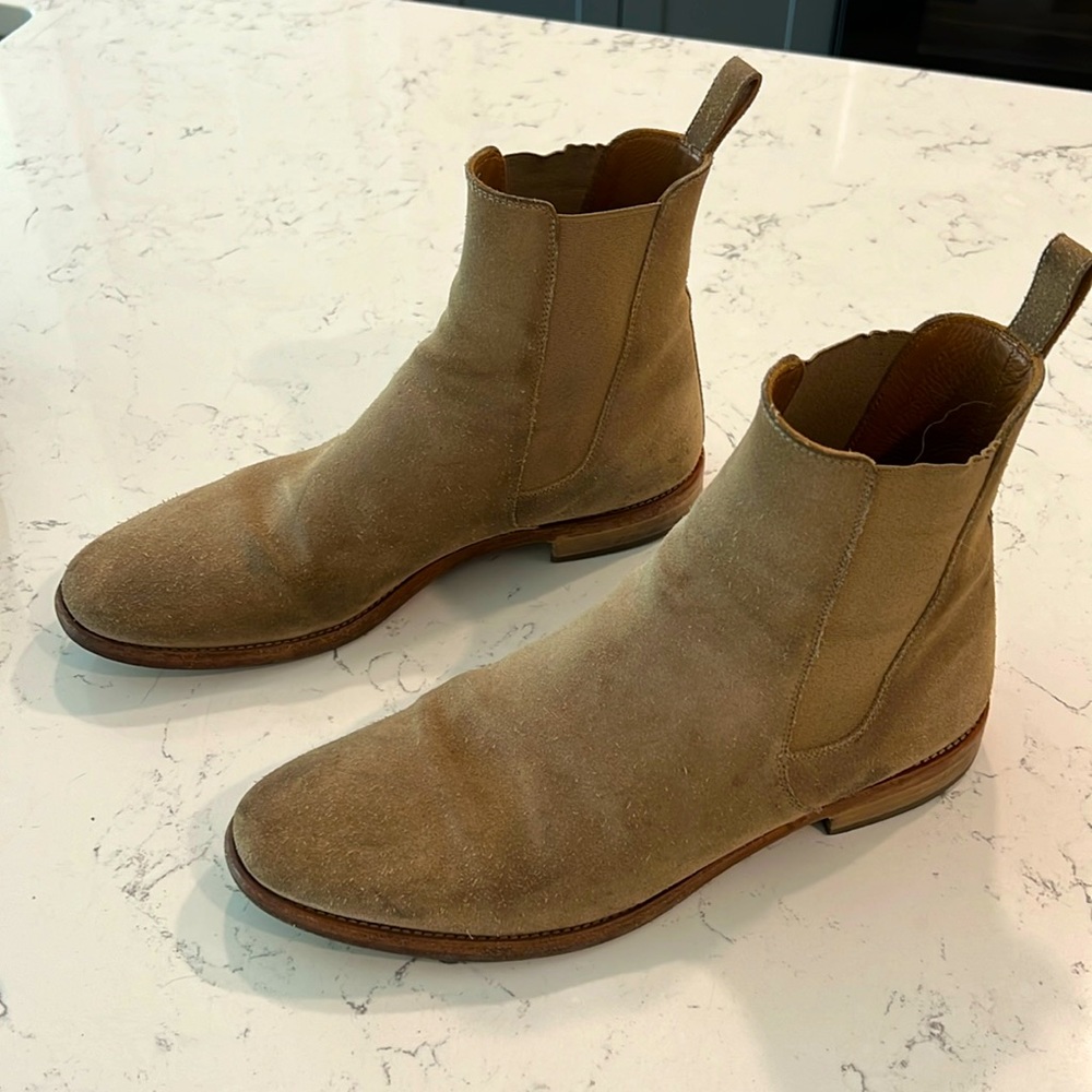 Oro Los Angeles Tan Chelsea Boot size 9